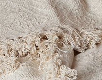 Плед-покрывало "Ваниль" хлопок 100% цвет Светло-бежевый 200*240 арт. 1.100.4