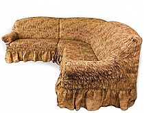 Комплект на угловую мягкую мебель "Резинка" с креслом.